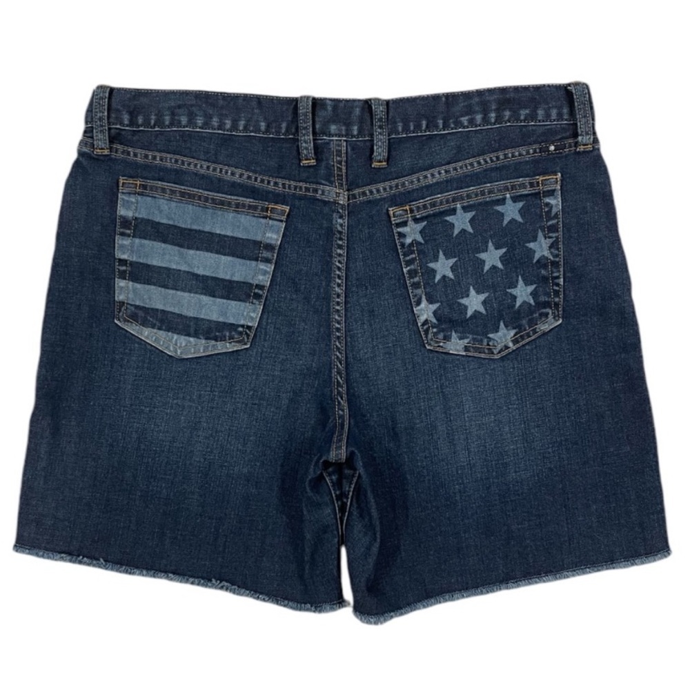 LUCKY BRAND Woman’s Patriotic Laguna Denim Shorts Size 8/29